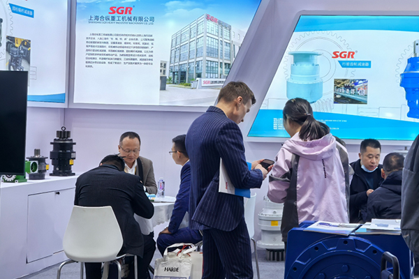SGR sebességváltók a Bauma China 2024 -en