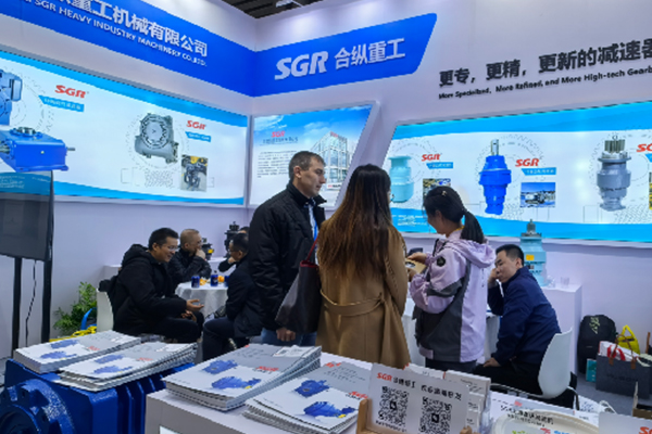 SGR sebességváltók a Bauma China2024 -en